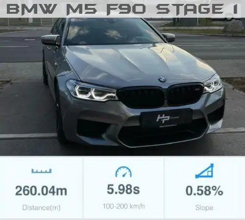 BMW m5 F90 stage1